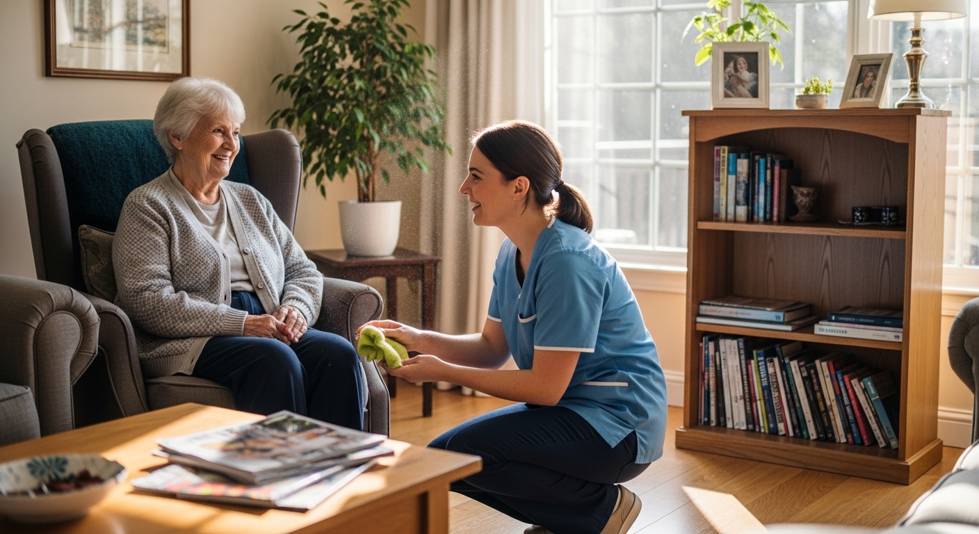 Looking for Senior Companion Services in Florida? We offer companionship, social activities, and practical assistance to ensure comfort and safety at home.