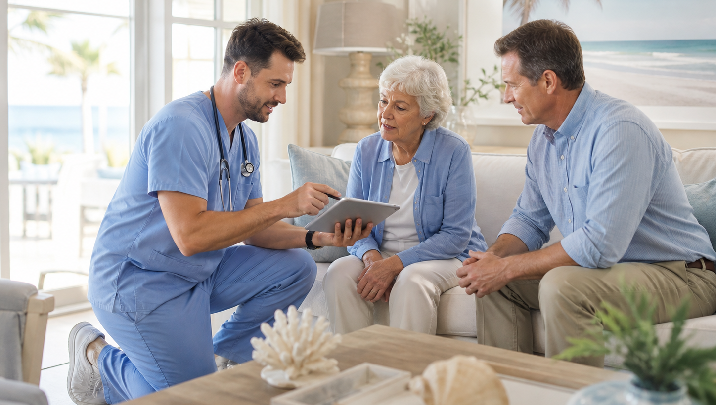 Choose the Best Nurse Registry for dependable in-home care, caregiver screening, flexible schedules, and personal support in Delray Beach.