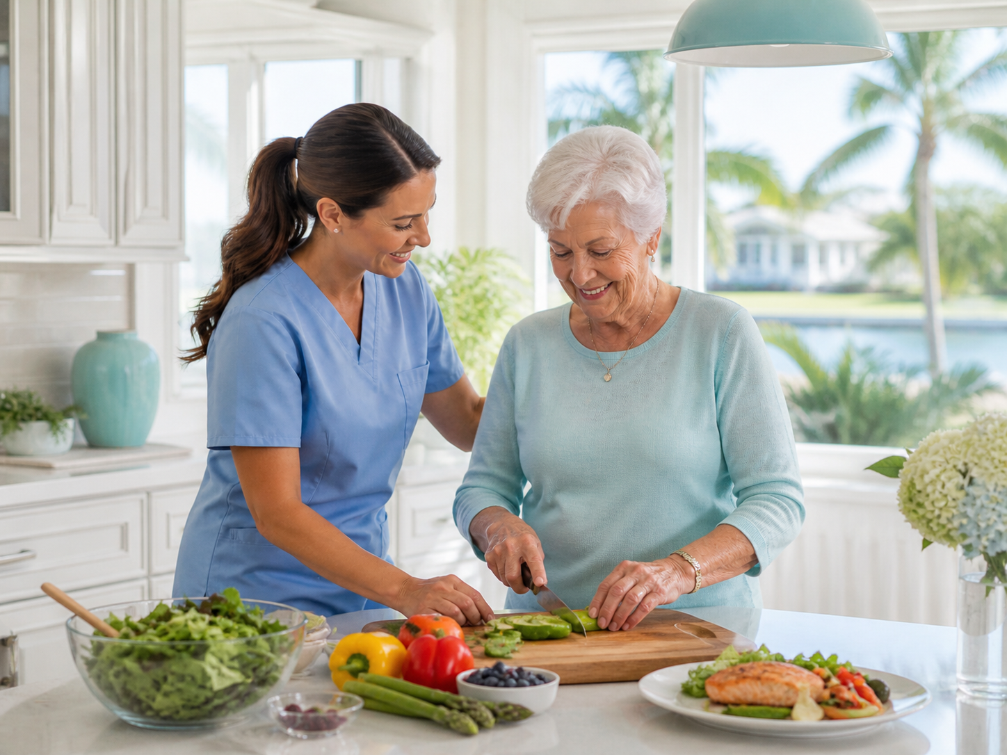 Find reliable Caregiver Services in Palm Beach County for seniors needing daily support, comfort, safety, and compassionate in-home care. Contact us!