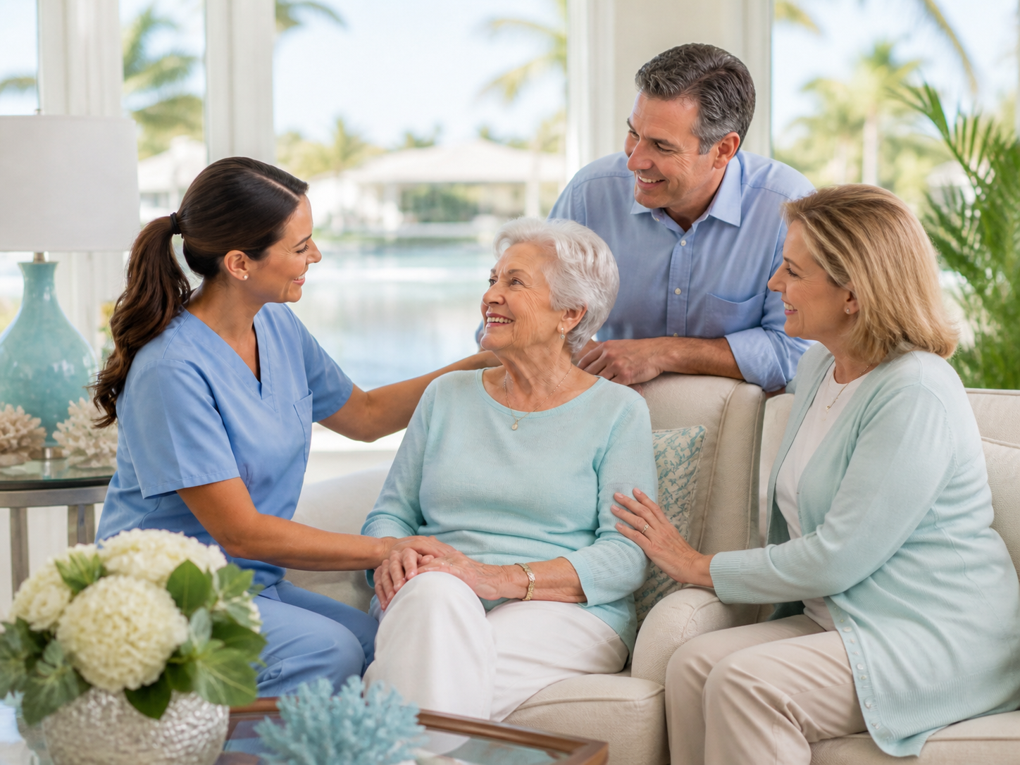 Find reliable Caregiver Services in Palm Beach County for seniors needing daily support, comfort, safety, and compassionate in-home care. Contact us!