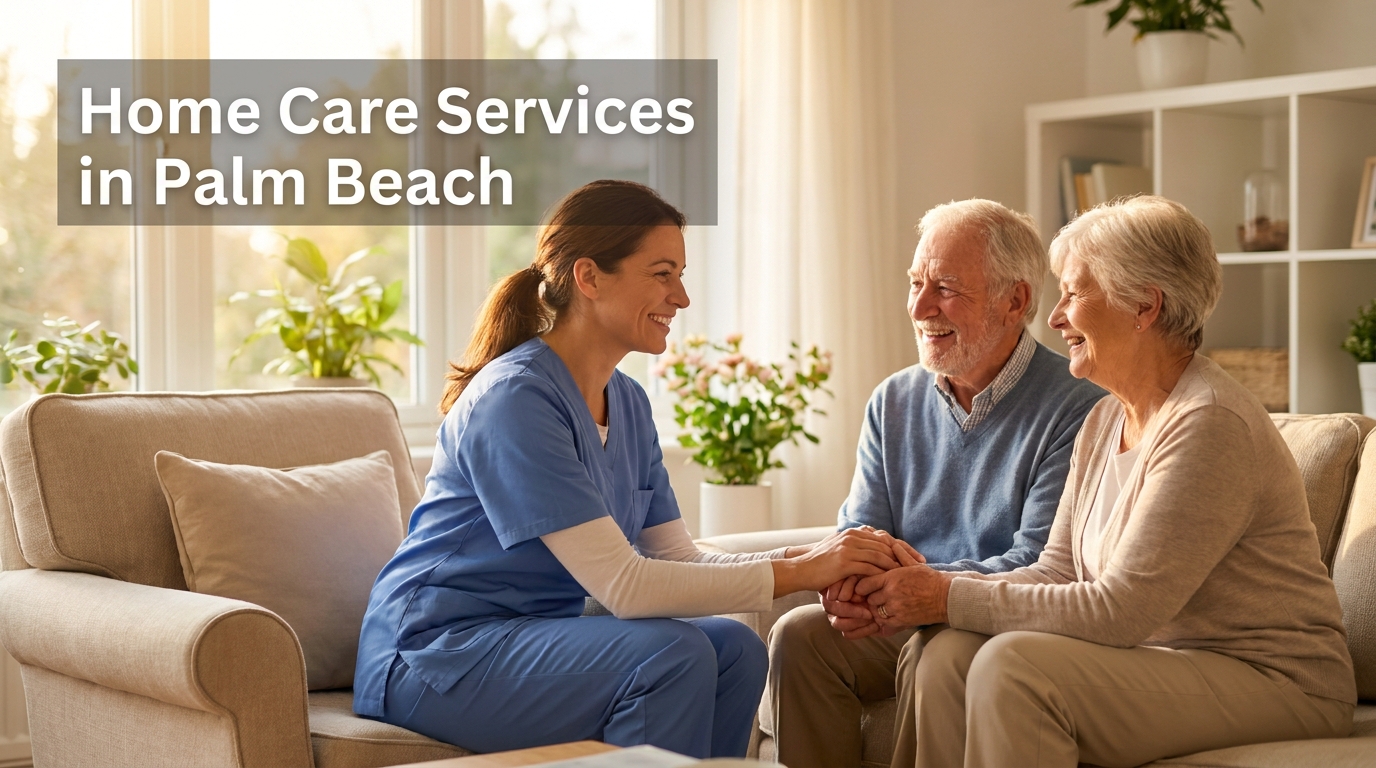 Get reliable Home Care Services in Palm Beach. Qualcare Nursing helps seniors stay safe, comfortable & independent at home every day.