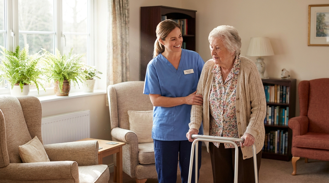 Get reliable Home Care Services in Palm Beach. Qualcare Nursing helps seniors stay safe, comfortable & independent at home every day.