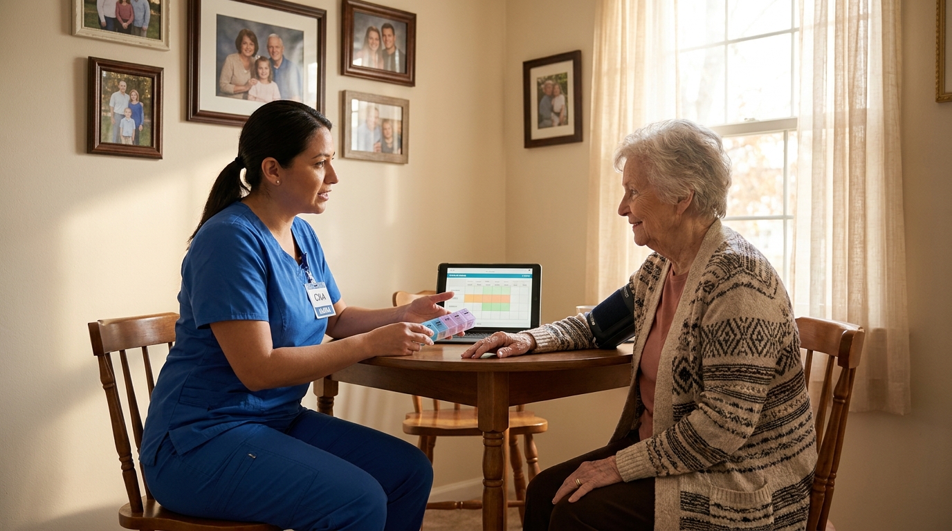 Qualcare Nursing offers trusted Home Care Services in Broward. We provide personal care, nursing, and companionship for seniors at home.